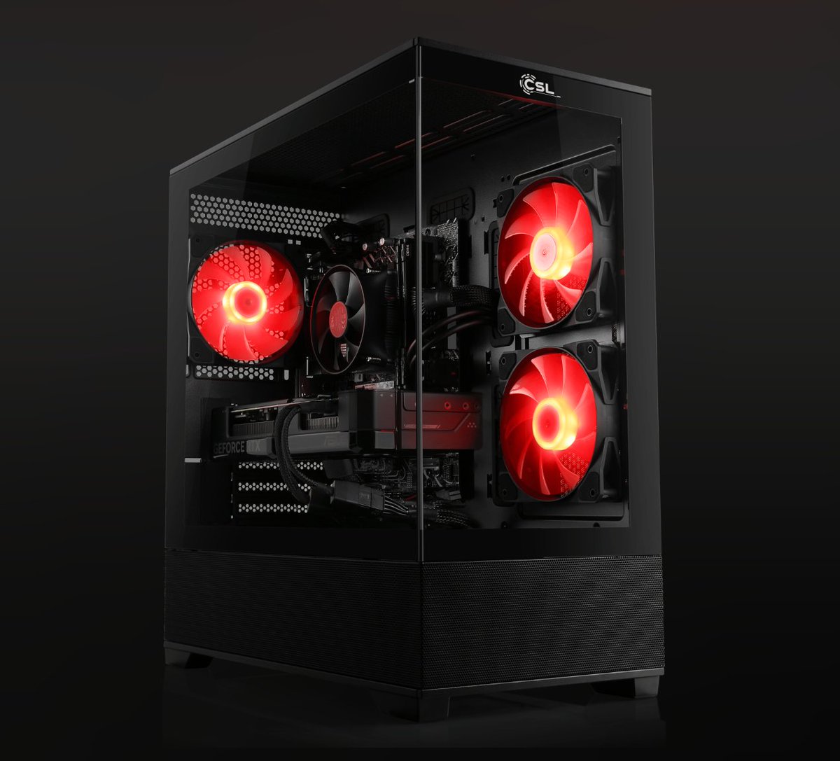 Dealabs's tweet photo. 🚀
PC Gaming 
🔹 Ryzen 7 7800X3D
🔹 RTX 5070 TI 16 Go
🔹 RAM 32 Go DDR5 (6000 MHz) 
🔹 SSD 1 To 
👇
➡️ https://t.co/jjarjmxx75 ⬅️ https://t.co/bn2EO5dl1K
