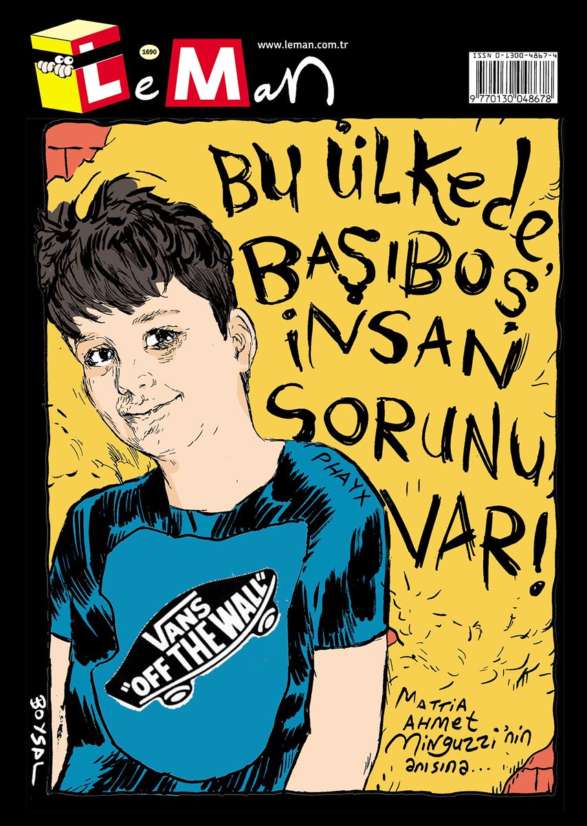 Ahmet Minguzzi LeMan kapağında. 🤍