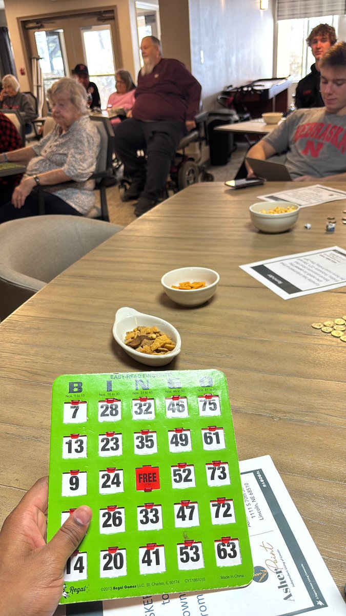 Bingo with the gang 🐶