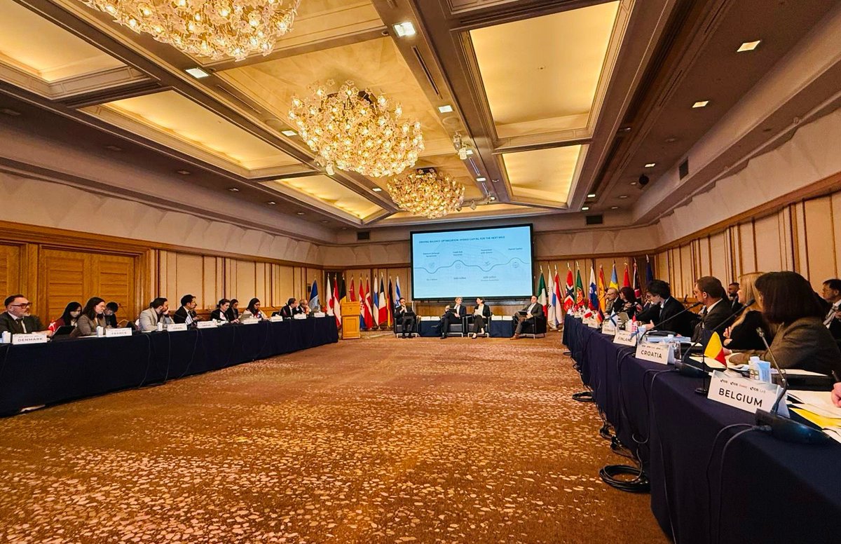 GabrielYorio's tweet photo. Honored to join @the_IDB’s annual consultation with non-regional members in Tokyo to discuss financial innovations and strengthen collaboration for greater impact in Latin America and the Caribbean.

Through #IDBImpact+, we are:

🔹 Enhancing financial resilience for sustainable growth.

🔹 Expanding lending capacity by $50 billions over the next decade.

Let’s keep working for a stronger, more resilient region!

#FinancialInnovation #ImpactFinance #LatinAmerica #Caribbean