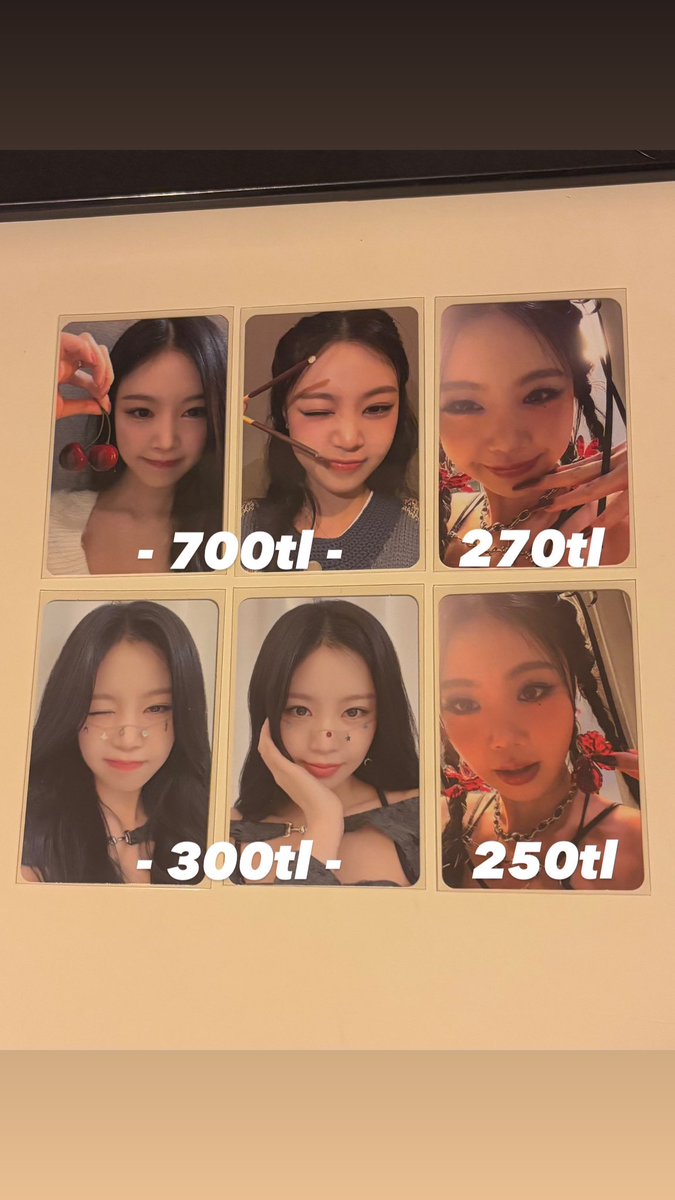 soojin pc satis

coklu alim oncelikli go acabilirsiniz ayri kargolarim🫡
photocardlarin devami asagida

(poblari aldigim fiyata koydum hatirlayamadiklarim icin ww ilanlara baktim trde yoklar cunku🙏🏻