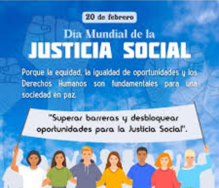 "La justicia social requiere que tengamos en cuenta la relación entre el individuo y su entorno y que trabajemos para mejorar esas condiciones" Mary Richmond. Feliz día la Justicia Social.