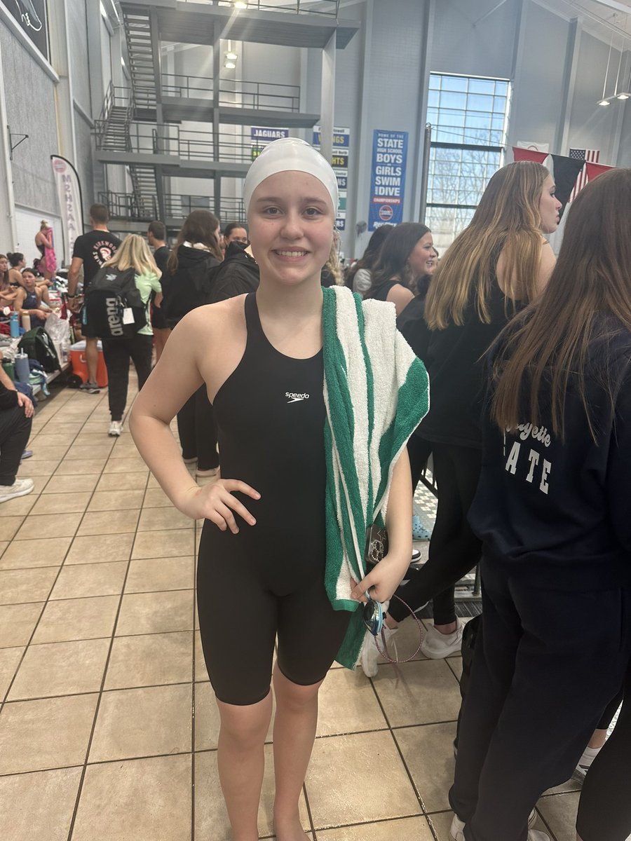 Congratulations to Oak Park’s Kimberly Green who will come back seeded 8th in the 500 free. Staley’s Aftyn Williamson 9th and Teagan Mitchell 12th. Olivia Kimball finished a strong 22nd.

2025 MSHSAA Girls State Class 2
<a href="/StoaktownGirls/">Stoaktown Swim & Dive</a> <a href="/Northmen_OPHS/">Oak Park High School</a> <a href="/SHSFalcons/">Staley High School</a>