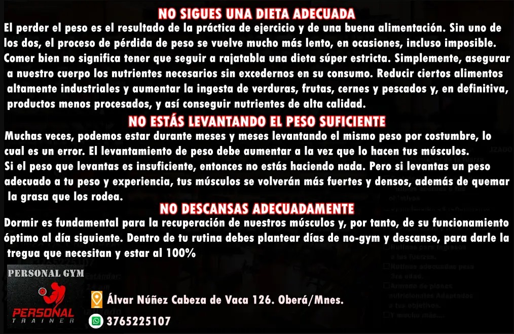 OliverasJose's tweet photo. 📲WhatsApp 3765225107 (José Andrés)👉🏻 SERVICIO DE ENTRENADOR PERSONAL. (HORARIOS ACORDADOS)
#personalgym #personaltrainer #entrenamientopersonal #gimnasio #gym #ENTRENARESSALUD #sobrecargas #rutinasgym #entrenadorpersonal #series #repeticiones
#Rutinas #Optimizaciondeobjetivos https://t.co/QHfFyrJQEU