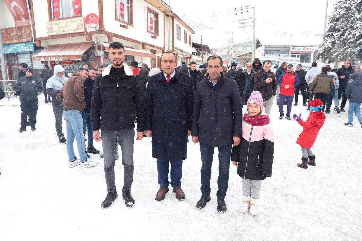 Narman 2025 kar şenliklerimize Belediye başkanımız sayın Aydemir Adem KINALI ve Ak parti ilçe başkanımız sayın Ruhi TANRIVERDİ ye teşviklerinden dolayı teşekkür ederiz

Mustafa DUMAN 
Ak Parti Narman gençlik kolları başkanı