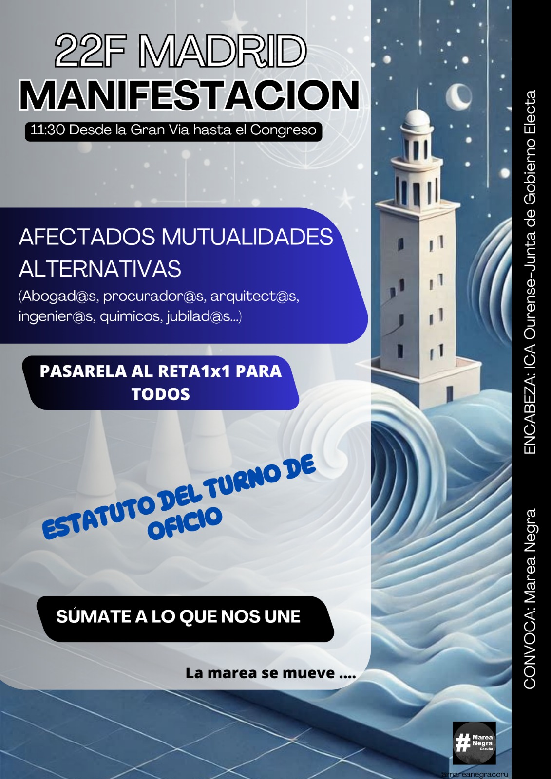 Foto cedida por Marea Negra