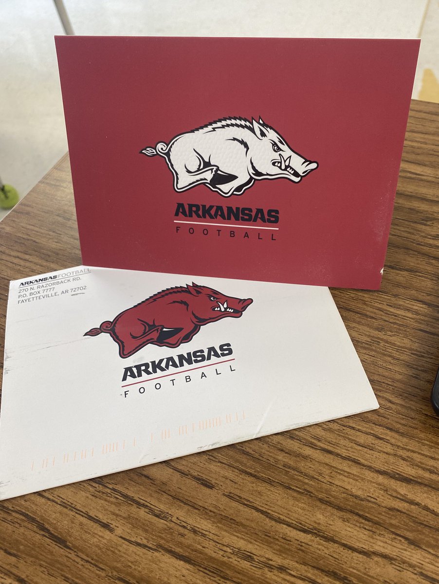 Alex Glin (@alexglinls) on Twitter photo Thank you to <a href="/Adam_Dulka/">Adam Dulka</a> and <a href="/RazorbackFBRec/">Arkansas Football Recruiting</a> for the handwritten letter and invite to their Specialist Camp!
<a href="/centurions_fb/">CAL Football</a> Thank you to <a href="/Adam_Dulka/">Adam Dulka</a> and <a href="/RazorbackFBRec/">Arkansas Football Recruiting</a> for the handwritten letter and invite to their Specialist Camp!
<a href="/centurions_fb/">CAL Football</a>