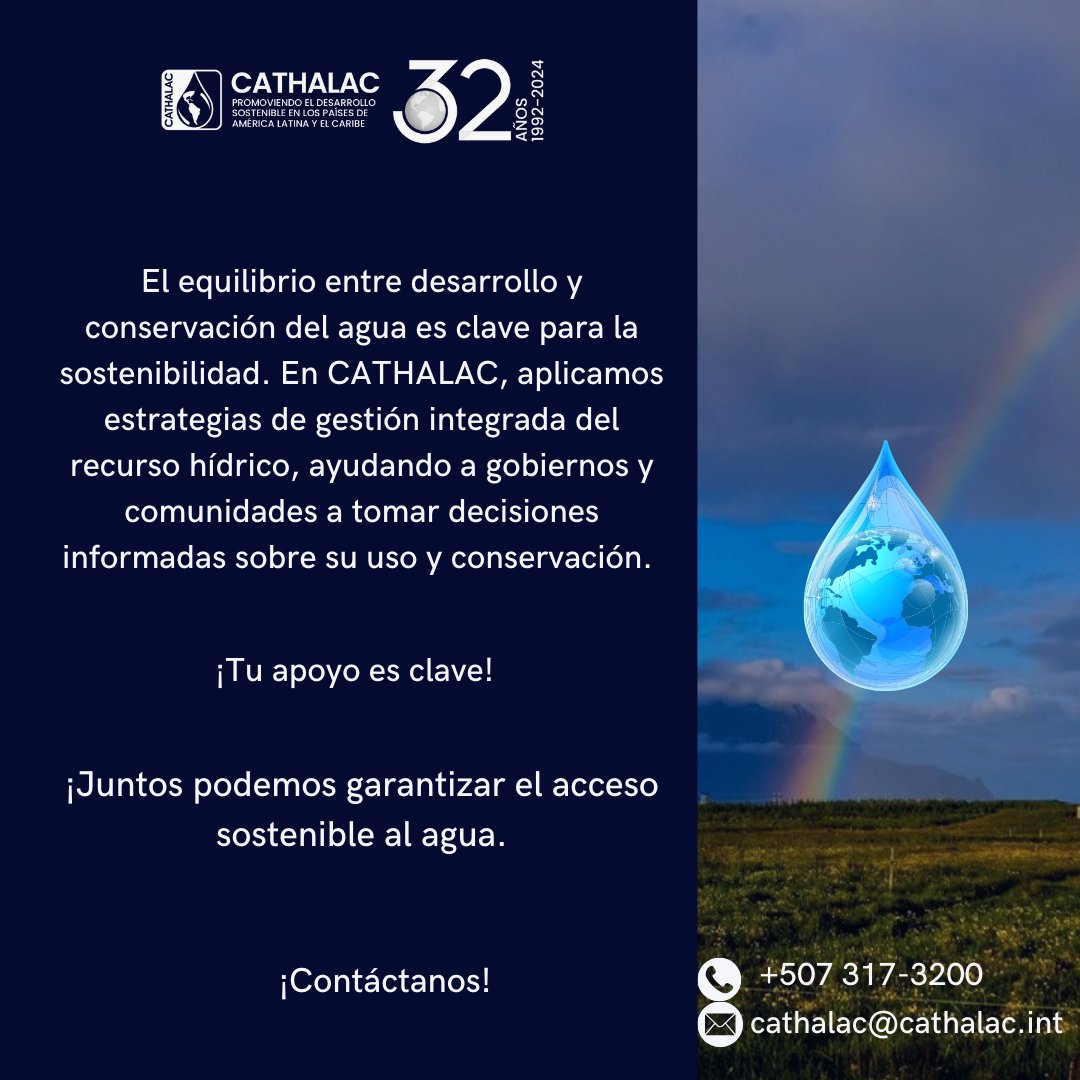 El equilibrio entre desarrollo y conservación del agua es clave para su sostenibilidad.
