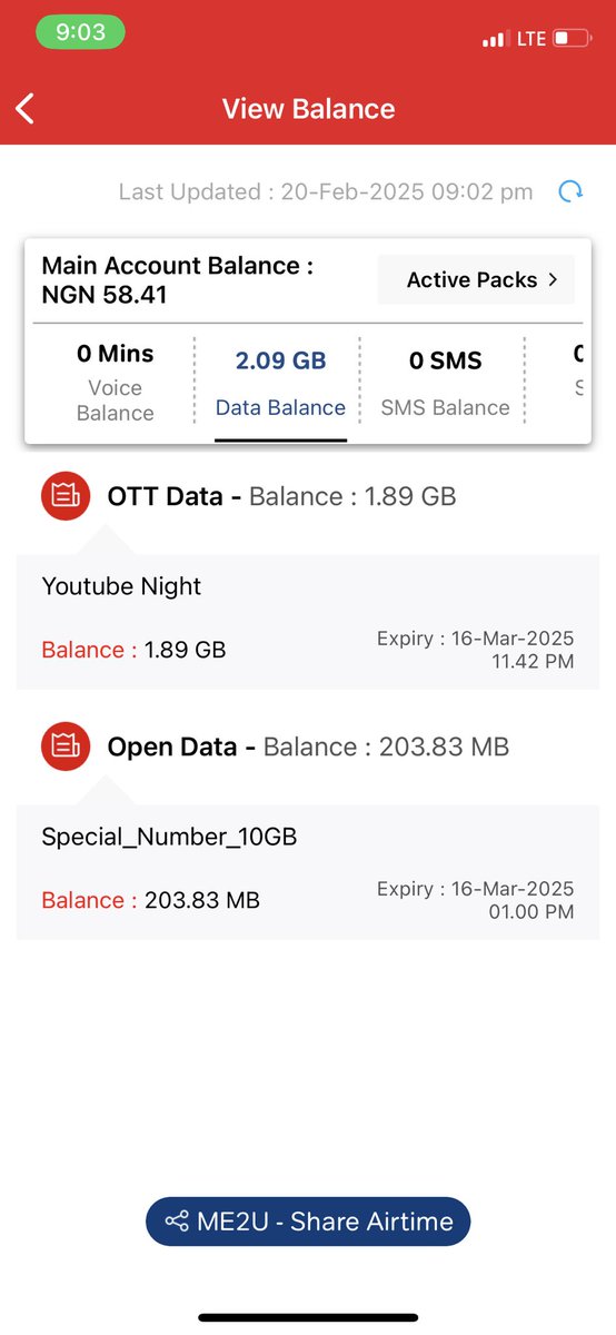 Airtel Nigeria, make it make sense. Your mobile app stated that ₦5,000 would get me 40GB,yet I received only 18GB-while still getting an SMS confirming my 40GB plan was successful. Now, data that should  last a month is almost gone in less than a week #Airtel #Akpabio #Lookman