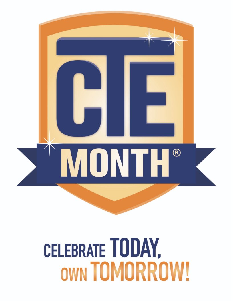 Remember to let us know that great ways you are celebrating CTE Month®. We would love to hear from you and share your stories with others.