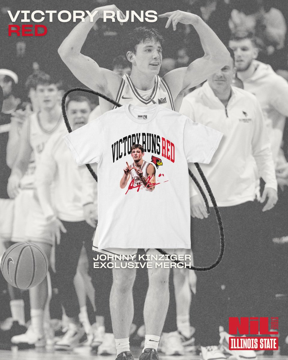 illinoisststore's tweet photo. πΎπβππ ππππππ πΉπ¬π«π©Έ
Johnnyβs exclusive βVictory Runs Redβ merch is now ππππβΌοΈShop now only at https://t.co/rowzzUeKLv
#illinoisstate #redbirds #basketball #NILstore #NILmerch https://t.co/g9bNW6UtRr
