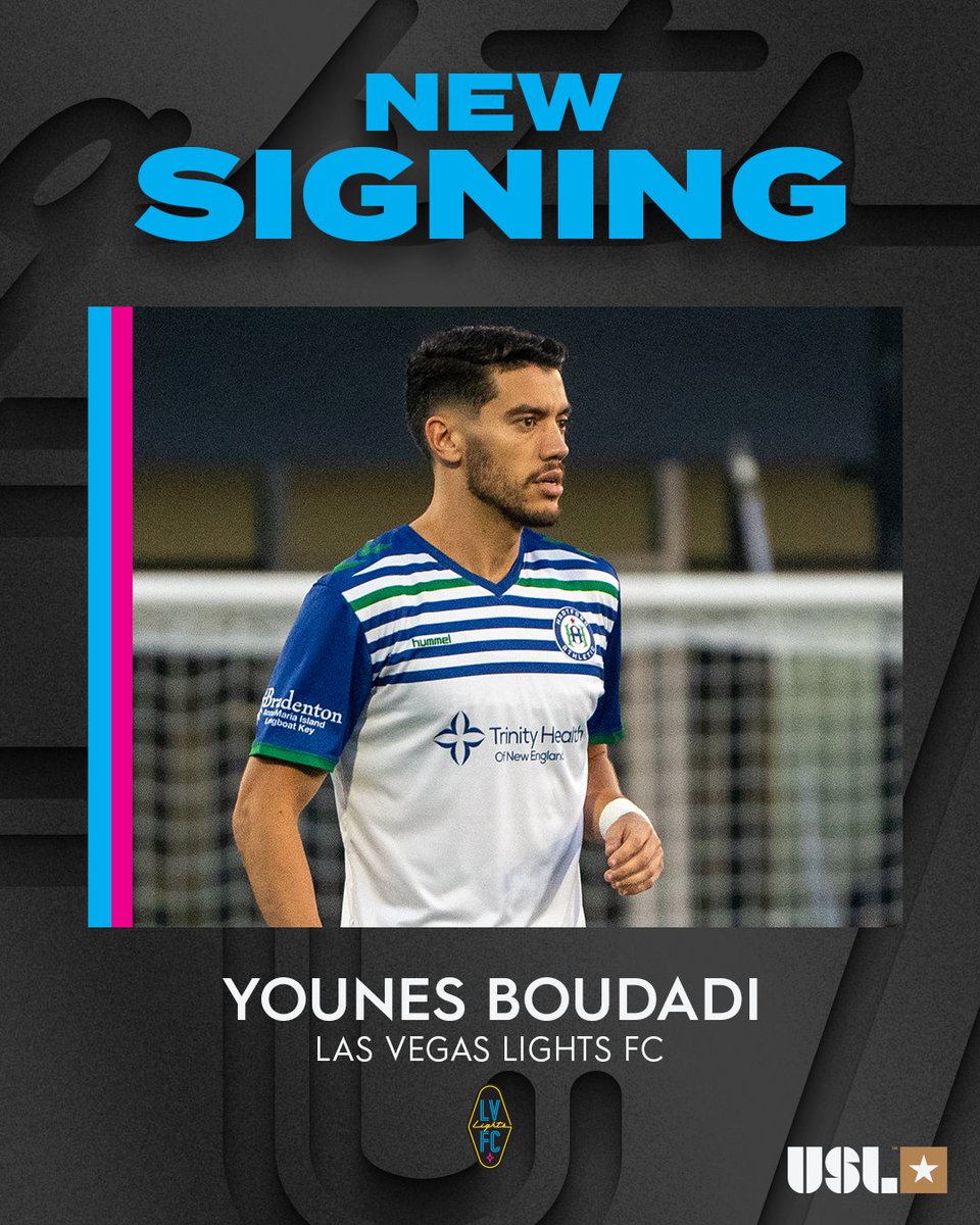 USL Championship (@uslchampionship) on Twitter photo A veteran presence in the back ๐ซก
<a href="/lvlightsfc/">Las Vegas Lights FC</a> has signed <a href="/YBoudadi_2/">Younes Boudadi</a> ahead of the upcoming season โ๏ธ
โก๏ธ bit.ly/4gS6nzK A veteran presence in the back ๐ซก
<a href="/lvlightsfc/">Las Vegas Lights FC</a> has signed <a href="/YBoudadi_2/">Younes Boudadi</a> ahead of the upcoming season โ๏ธ
โก๏ธ bit.ly/4gS6nzK