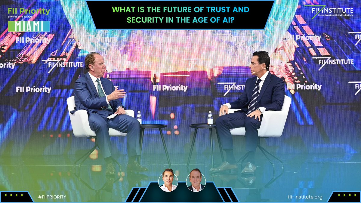 FII Institute (@fiiksa) on Twitter photo 51% of employees now identify #cybersecurity as a top risk of #GenAI. <a href="/OrlandoBravoTB/">Orlando Bravo</a> examines how companies can balance relentless AI innovation with securing digital identities at #FIIPRIORITY #Miami. Learn more about our AI.Inclusive Initiative: fii-institute.org/pillars/think/ 51% of employees now identify #cybersecurity as a top risk of #GenAI. <a href="/OrlandoBravoTB/">Orlando Bravo</a> examines how companies can balance relentless AI innovation with securing digital identities at #FIIPRIORITY #Miami. Learn more about our AI.Inclusive Initiative: fii-institute.org/pillars/think/