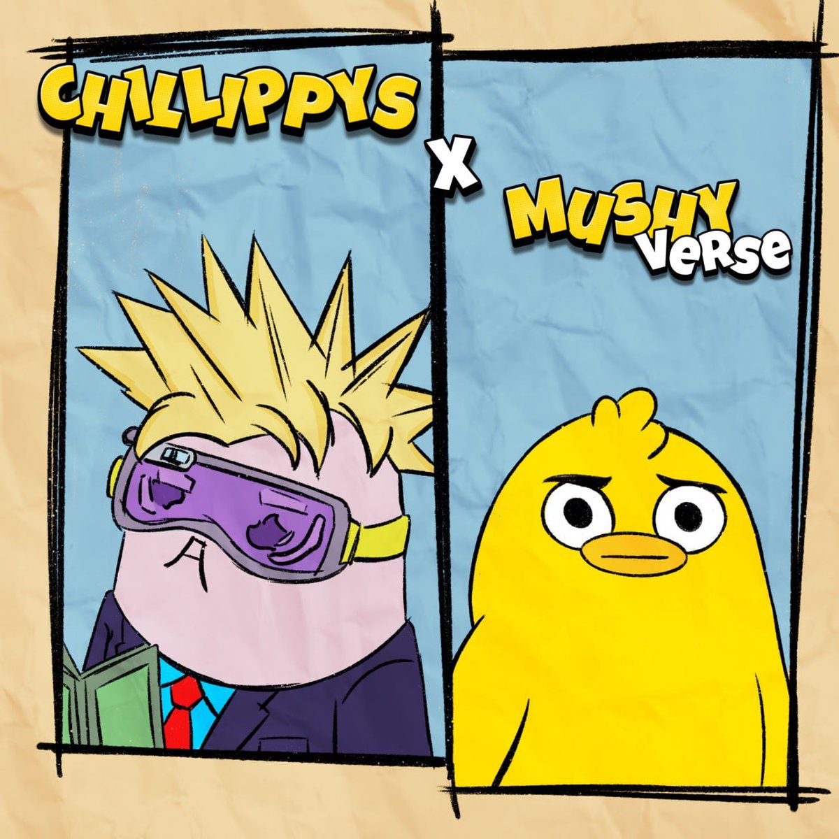 Mushy_Verse's tweet image. ꧁PARTNERSHIP꧂
You already know our friends from Chillippys. They have kindly allocated 15 WLs of their future NFT collection to our community. 
To participate: 
- Follow @Mushy_Verse &amp;amp; @Chillippys
- Like, rt
- Share your MushyVerse pfp in comments
24H

quack
