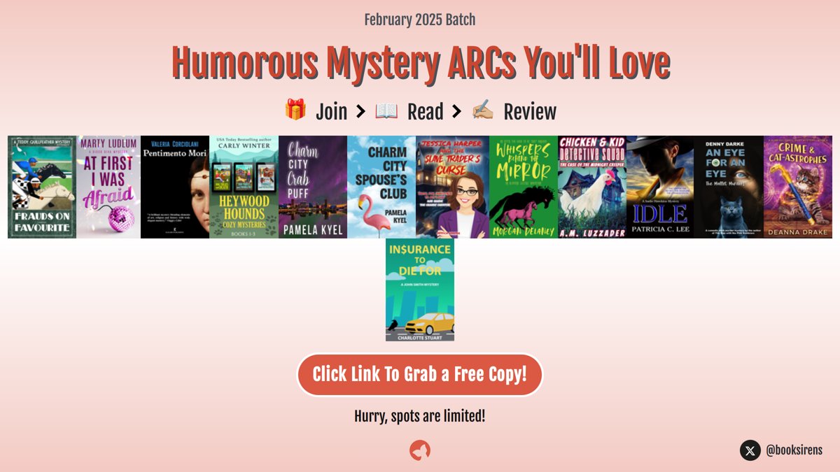 Do you need a humorous mystery novel to counter stress? Check these out.
#humor #ReadingCommunity #readingworld #readerscommunity #StressRelief