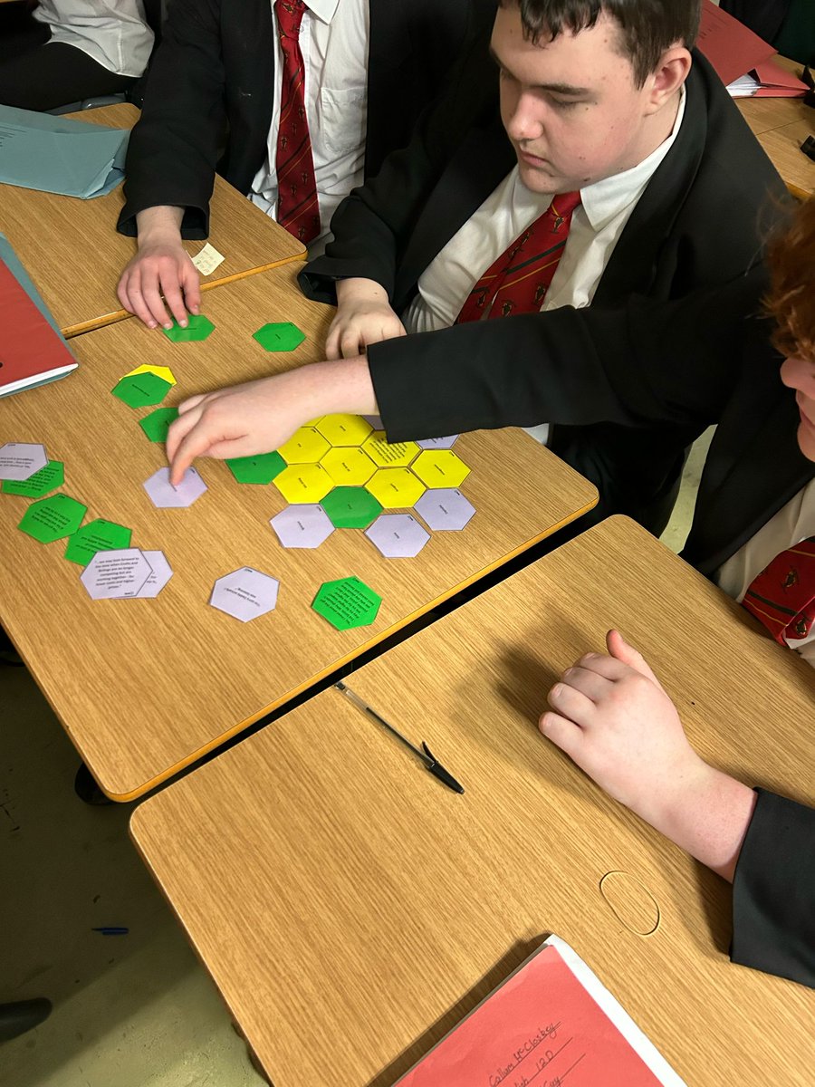 English Department (@eng_stjosephs) on Twitter photo Year 12D thoroughly enjoyed using hexagonal thinking to analyse the play ‘An Inspector Calls’.
<a href="/StJosephsDerry/">Principal St Joseph's Boys' School</a>
#takingboysseriously
#creativelinks
#literature Year 12D thoroughly enjoyed using hexagonal thinking to analyse the play ‘An Inspector Calls’.
<a href="/StJosephsDerry/">Principal St Joseph's Boys' School</a>
#takingboysseriously
#creativelinks
#literature