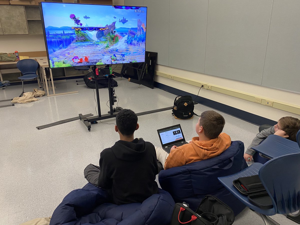 Smash Bros spring league competition is fierce today! Let’s go <a href="/NazarethAreaMS/">NASD Middle School</a> ! <a href="/PSELesports/">Pennsylvania Scholastic Esports League</a>