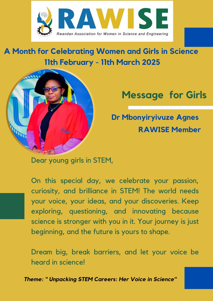 Rwandan Women in Science & Engineering tweet media