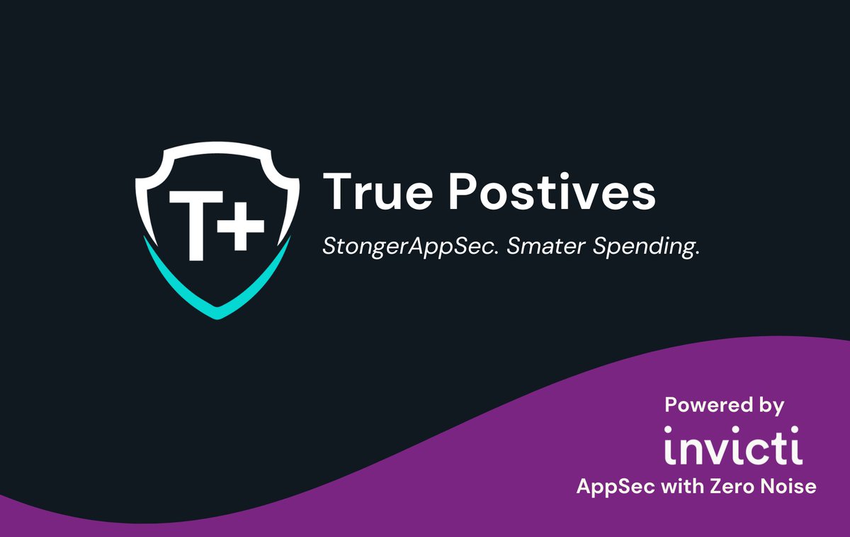 (MSSP) Unlock Stronger AppSec, Smarter Spending – and More – with T+ Managed Testing powered by <a href="/InvictiSecurity/">Invicti Security</a>. 

true-positives.com/appsec-blog/st…