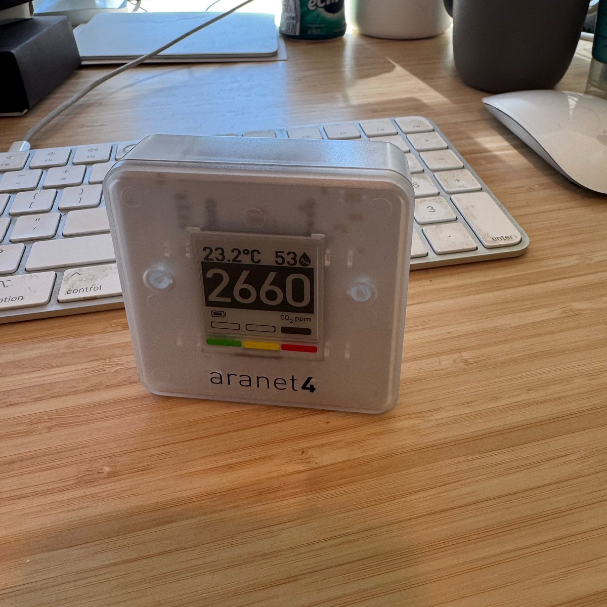 Purchased an air quality monitor, turns out my office has more CO2 than the Jurassic period. 

“Brain cognitive function decreases by 50%” 🤯

Why aren’t more ppl talking about this