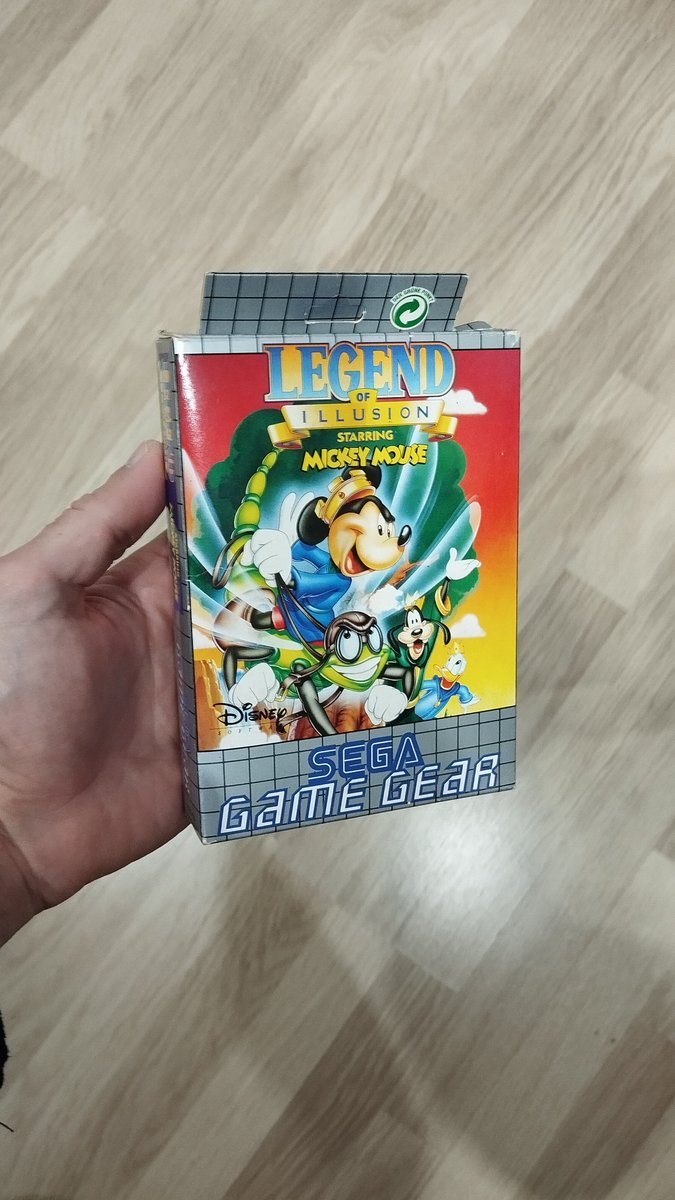 GamePla44169445's tweet photo. Legend of illusion (Game Gear)
Que buena es la saga illusion! Toca nuevo juego! @SEGA 🙏🏻
#legendofillusion #Disney #mickeymousse @Disney #gamegear #sega #segagamegear https://t.co/gRCfM1owSZ