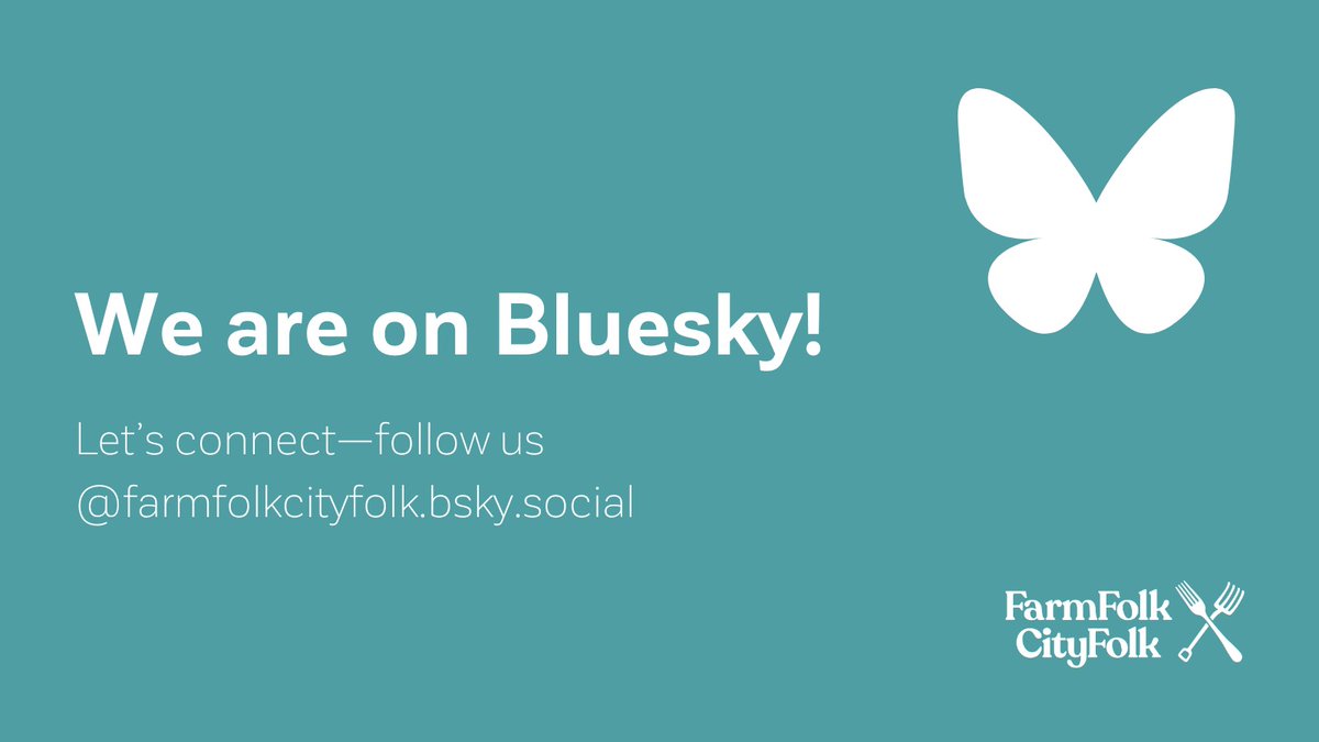 We are on Bluesky 🦋 Follow us to stay up to date on upcoming events, opportunities, workshops and more!

Connect with us at bsky.app/profile/farmfo…