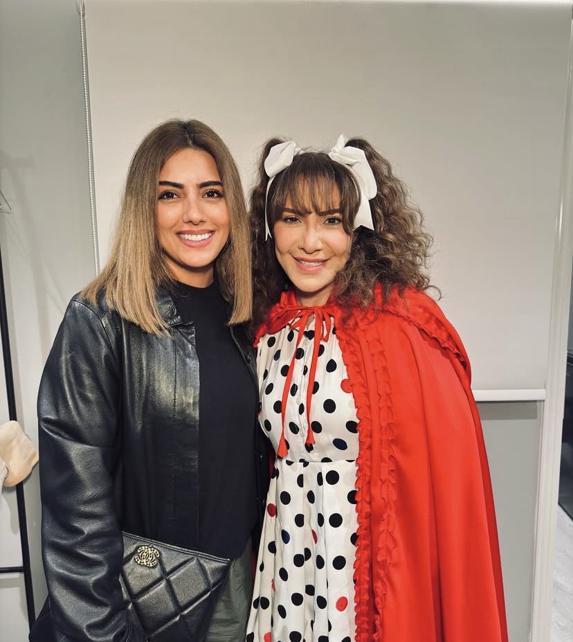 HudaUpdate's tweet image. هدى حسين برفقة الفنانة هيا عبدالسلام ❤️