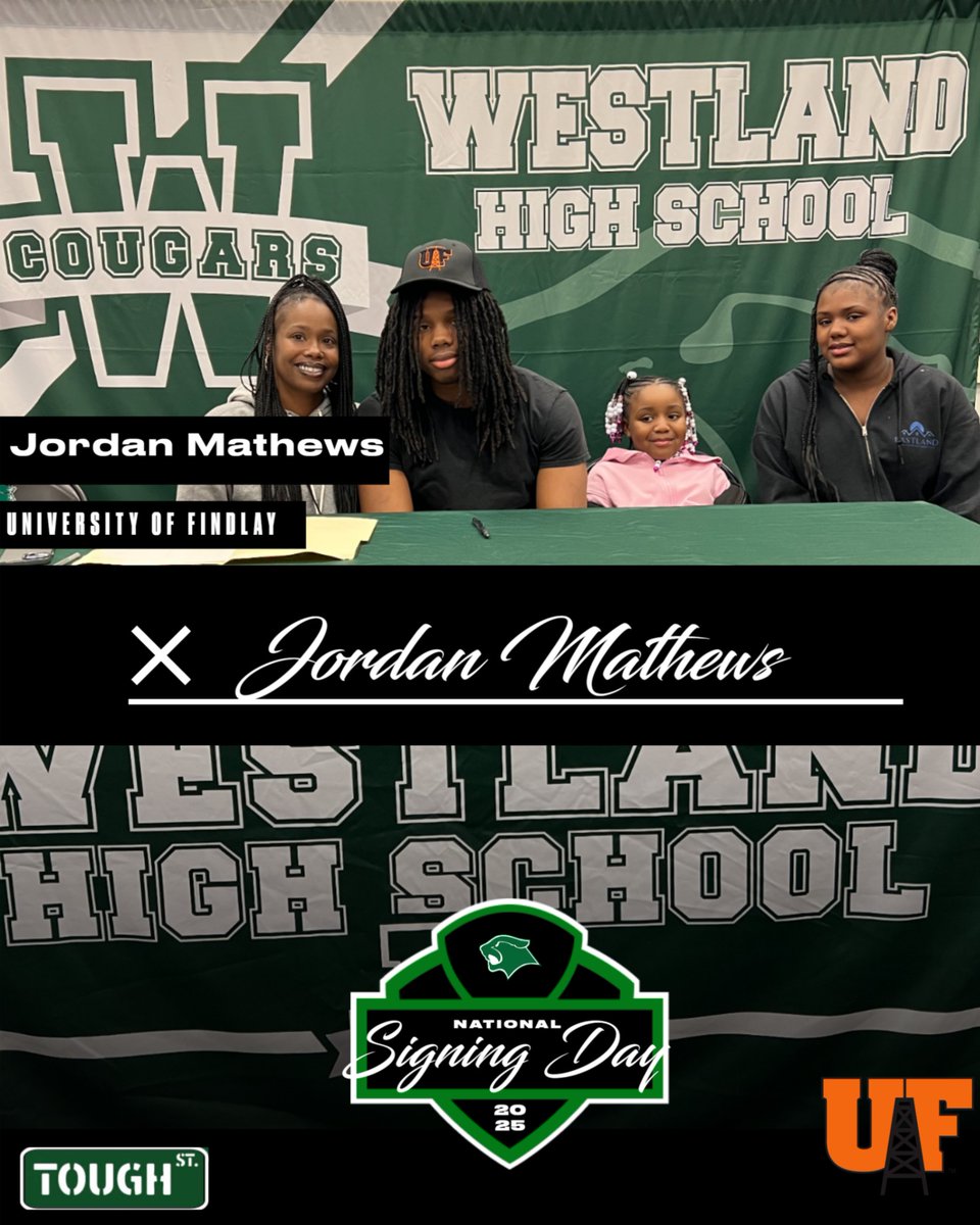 Congrats to Jordan Mathews on signing with the University of Findlay!