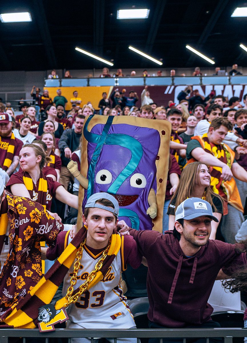 RamblersMBB's tweet image. .@ThePackLUC about to be poppin’ tomorrow 🫐🏀