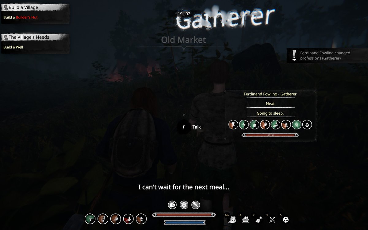 ThoraldGM's tweet image. Although basic chest mgmt isn&apos;t here yet (locking items, naming, sorting), there is already a town board to track everything (in Valheim I had to make one from scratch with signs).

Not going to share every screenshot, just enough to give players an idea of systems.

#NestedLands