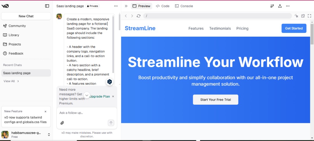 WitInMotion's tweet image. Tonight was my happy place 💪 thanks to #ALX_AiSK 

Spent the evening crafting with v0.dev and I&apos;m in love with the result. 

I was screaming when I put in a picture from a Dutch website and this app literally cloned it(like wtf 😱😱😱)

#v0dev #DashboardClone