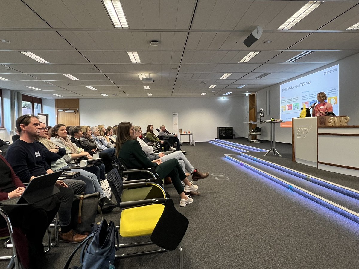Jens Mönig (@moenig) on Twitter photo Teacher PD about #genAI at <a href="/SAP/">SAP</a> today featuring <a href="/SnapCloud/">Snap! Cloud</a> and <a href="/WissensfabrikDE/">Wissensfabrik</a> - and my mechanical Shannon-Markov machine 🤩 Teacher PD about #genAI at <a href="/SAP/">SAP</a> today featuring <a href="/SnapCloud/">Snap! Cloud</a> and <a href="/WissensfabrikDE/">Wissensfabrik</a> - and my mechanical Shannon-Markov machine 🤩