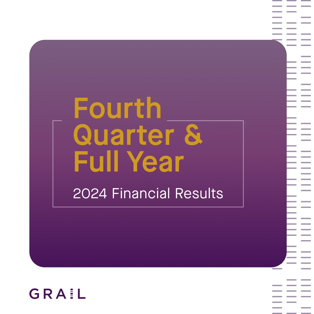 GRAIL (@grailbio) on Twitter photo Today GRAIL reported fourth quarter and full year 2024 financial results. Read more: bit.ly/41n9knE Today GRAIL reported fourth quarter and full year 2024 financial results. Read more: bit.ly/41n9knE