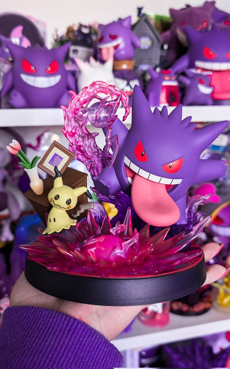Gengar bby 💜👻 tweet media