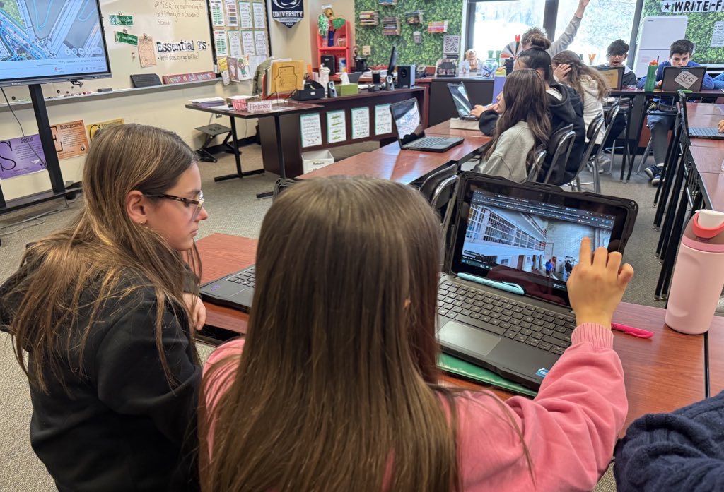 From our desks to the Rock! 🏝️🔒 Ss took a virtual field trip using Google Earth to explore Alcatraz Island and prison, setting the stage for our next nonfiction unit, "Escape from Alcatraz". #VirtualFieldTrip #GoogleEarth <a href="/SCOPEMAGAZINE/">SCOPE MAGAZINE</a> <a href="/SFMSLions/">South Fayette Middle School</a> <a href="/ScholasticEdu/">Scholastic Teachers</a> <a href="/Scholastic/">Scholastic</a>