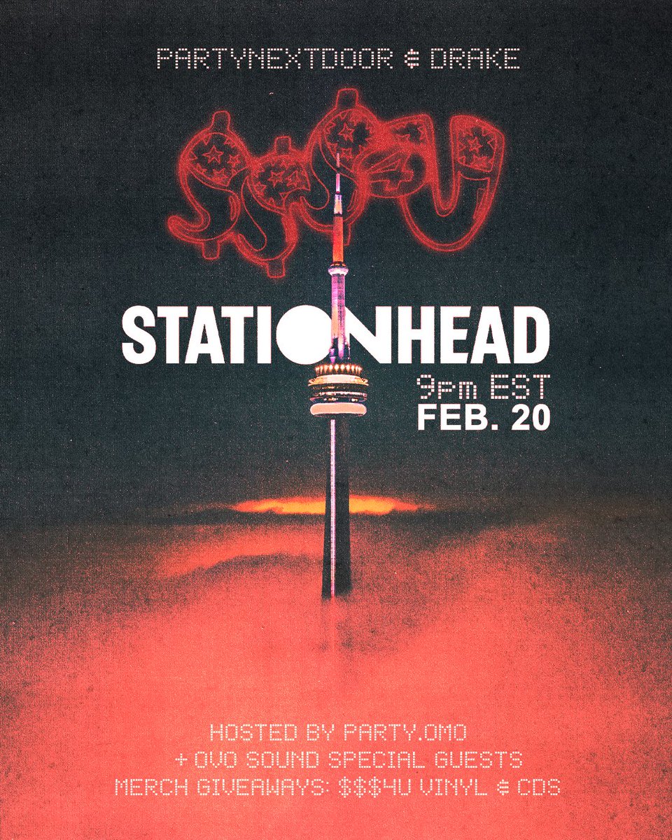 $$$4U STATIONHEAD LISTENING EVENT
9PM ET / 6PM PT FEBRUARY 20

app.stationhead.com/partyomo