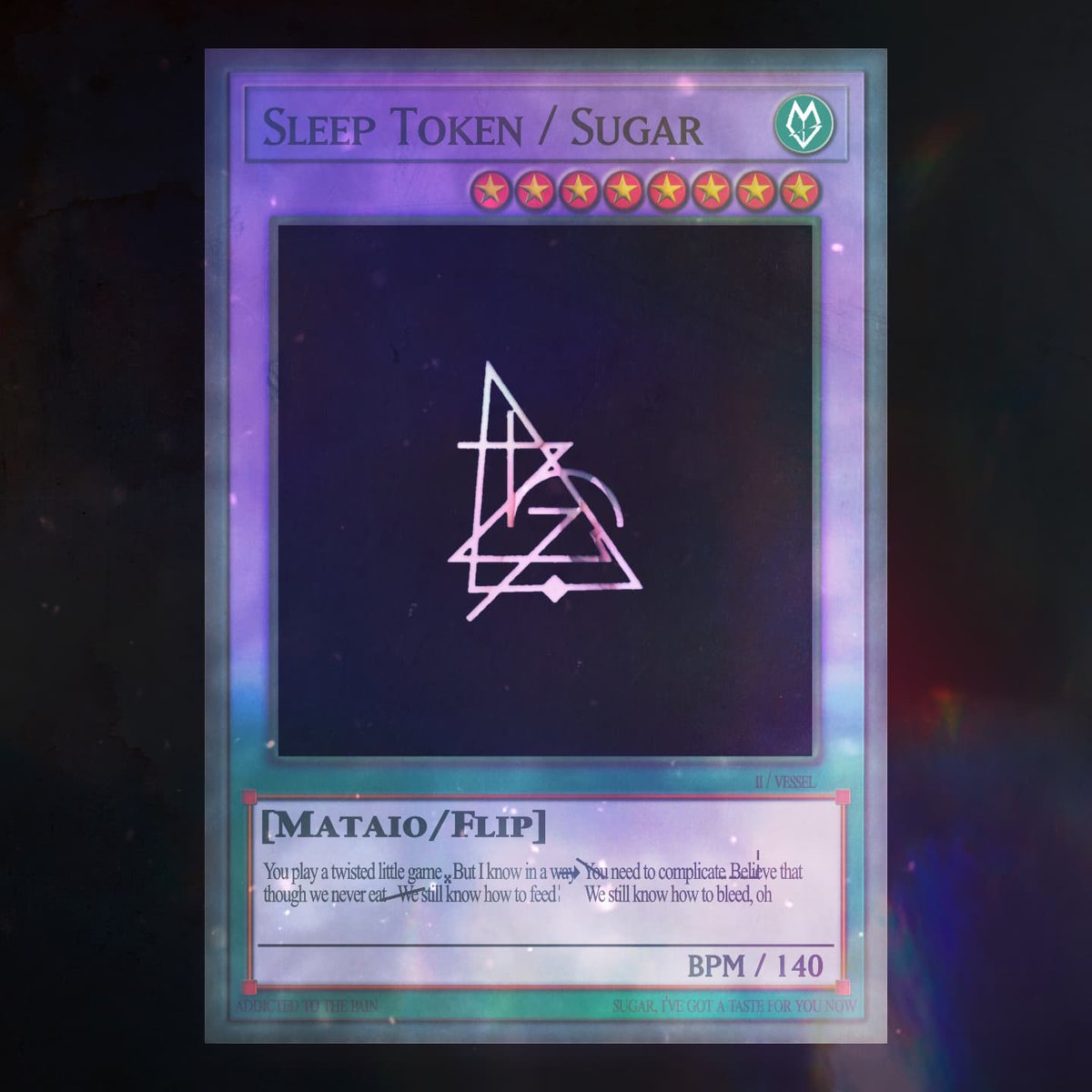 SLEEP TOKEN SUGAR FLIP TOMORROW 

best shit i ever made stg. stay tuned 

big s/o to <a href="/paynefable/">alex</a> for the killer visuals he did for this. bro popped off on em🙏🤌