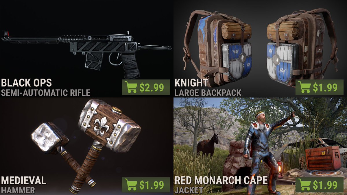 Rust Item Store tweet media