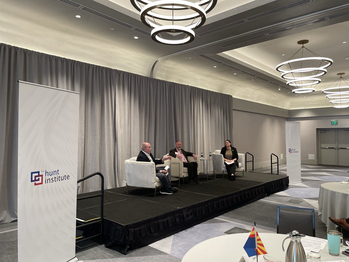 Hunt_Institute's tweet photo. From lunch into our Public Perceptions on Education session. Governor @BobWise48 quote: 

"Education is a political process but it does not have to be a partisan one." https://t.co/Xn2v0NvKQv