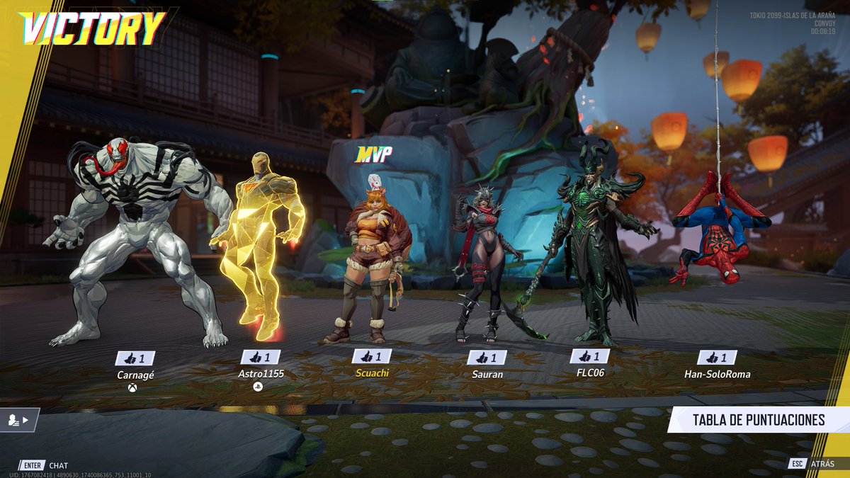 MI PRIMER MVP EN MARVEL RIVAAAAAAAAAAALS