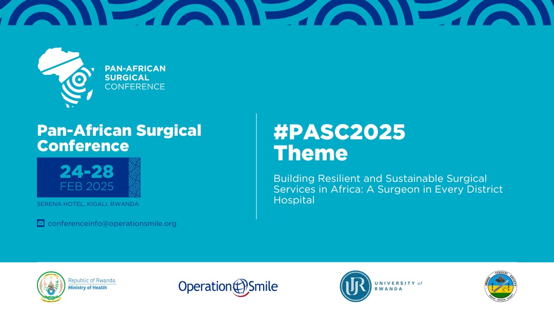 Rwanda proudly hosts the Pan-African Surgical Conference 2025! Brilliant minds with a groundbreaking shared vision for the future of surgery in Africa.
Let’s connect, learn, and shape the next era of surgical excellence TOGETHER! 
#PASC2025 #SurgeryForAfrica