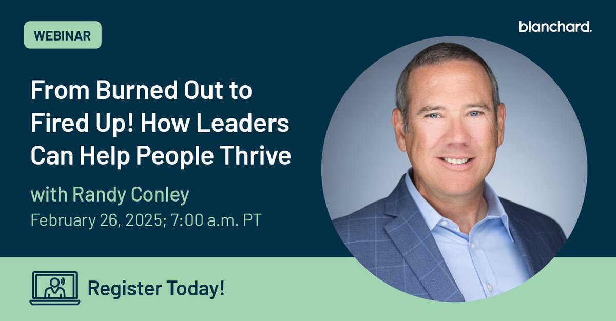 Please join me for this webinar on Feb 26th! I'll discuss how leaders can be "environmental curators" and create a workplace where people thrive! buff.ly/3QtJ1FU