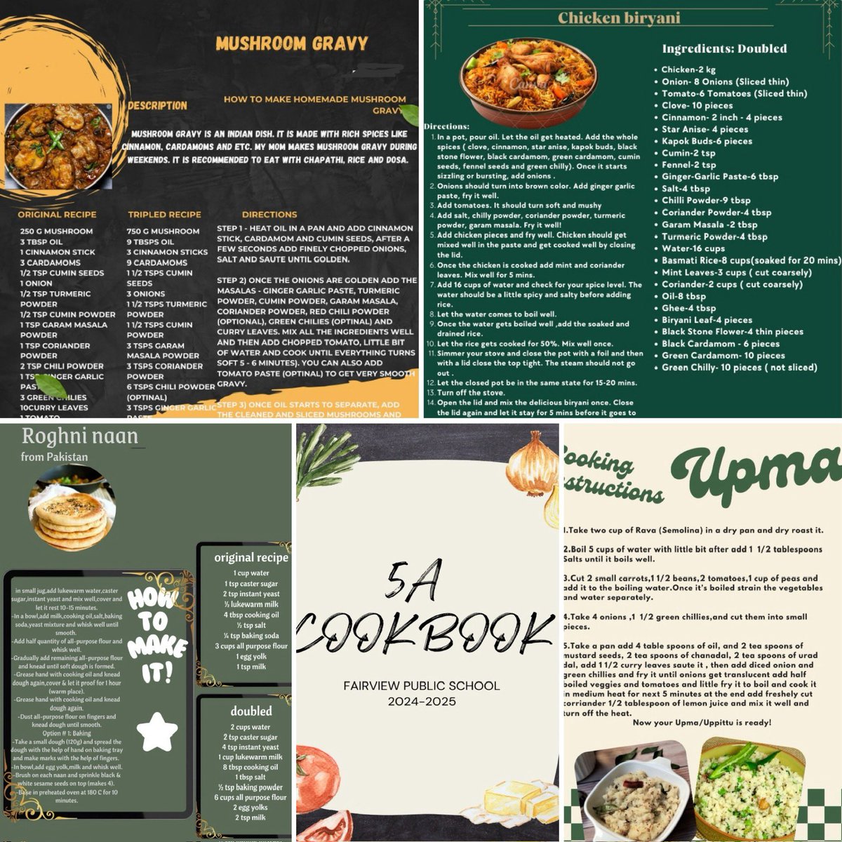 Rosemary Skea (@ms_skea) on Twitter photo Grade 5 students applied their understanding of fraction multiplication to double recipes. They created a class cookbook full of recipes that are meaningful to their identities, cultures, and family celebrations! <a href="/FairviewPSPDSB/">Fairview Public School (PDSB)</a> Grade 5 students applied their understanding of fraction multiplication to double recipes. They created a class cookbook full of recipes that are meaningful to their identities, cultures, and family celebrations! <a href="/FairviewPSPDSB/">Fairview Public School (PDSB)</a>