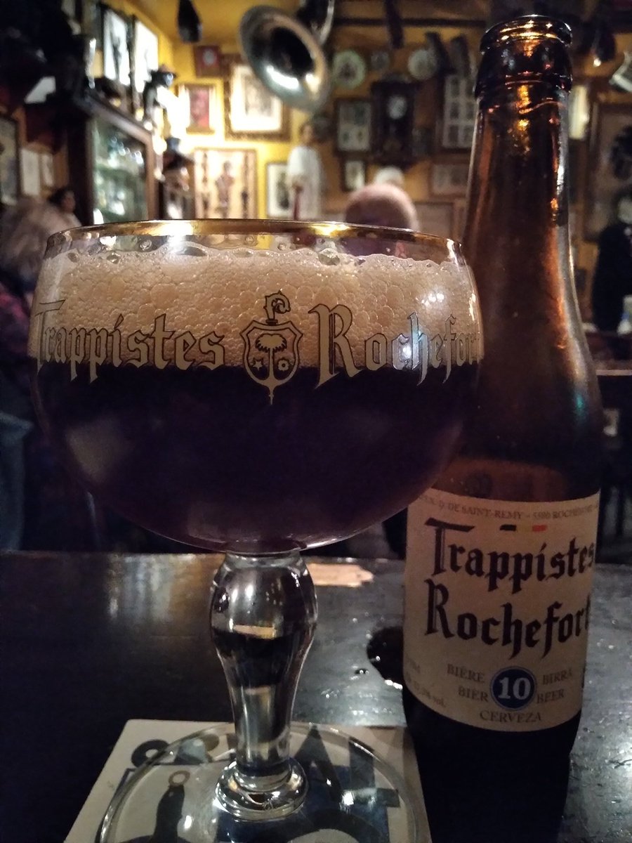 How else do you end your first night back in Belgium.