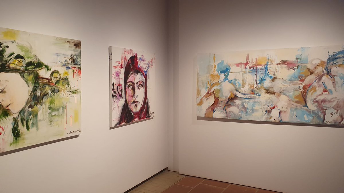 Exposició ‘Espais compartits, atenció plena’ de l’artista plàstica Imma Boronat al celler de Can Ginestar, a Sant Just Desvern. La mostra, que es podrà visitar fins al 28 de març, combina pintura, dibuix i audiovisual per convidar els espectadors a una reflexió sobre la
