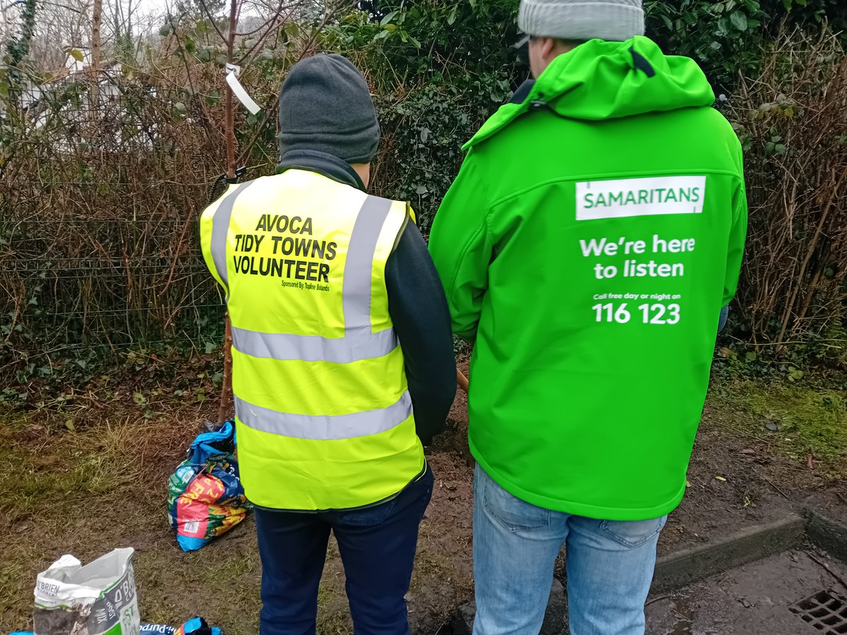 Great day in Arklow, Avoca and Aughrim planting trees. Thank you all for making this such a special time. 💚