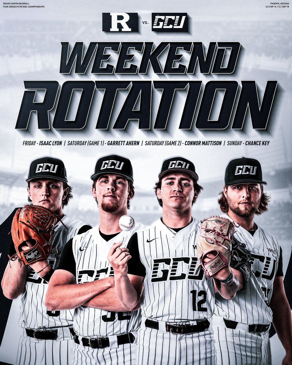 𝐁𝐨𝐲𝐬 𝐭𝐚𝐤𝐢𝐧𝐠 𝐭𝐡𝐞 𝐡𝐢𝐥𝐥 for a four-game set with Rutgers in Phoenix.