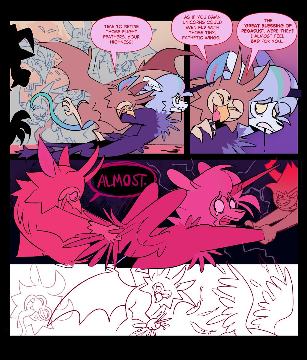 this page is only a concept but i was thinking about extending it a few pages so i could give the full context idk
#UnicornsDogma