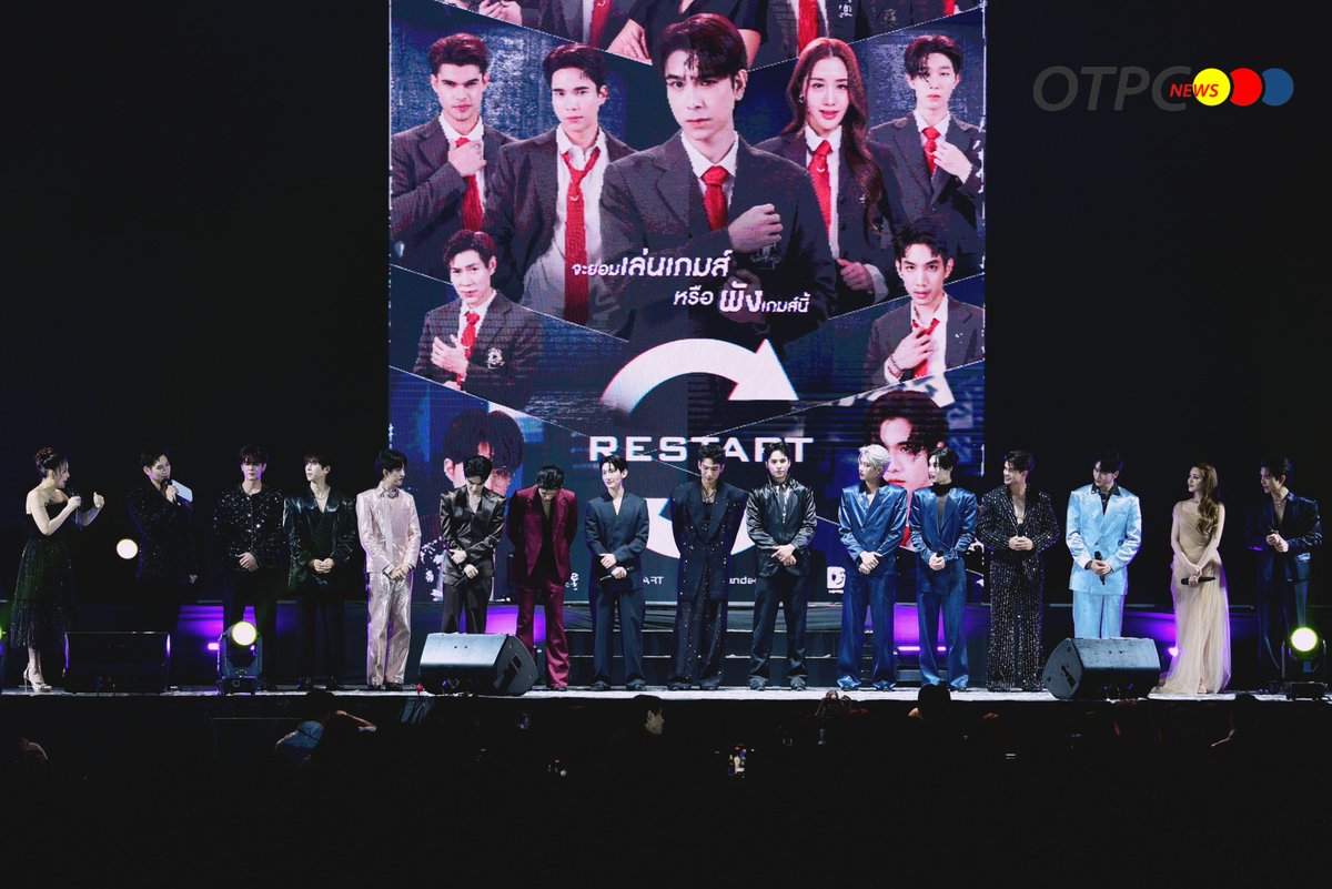 otpcnews's tweet image. &quot;พิม-ทอมมี่-แม้ก-มาร์ค-ปาร์ค-เน็ต-เจเจ-ติวเตอร์-ยิม-ปัง-น้ำมนต์-ท๊อปแท็ป-ป๊อปปี้&quot; กับซีรีส์เรื่อง RESTART ในงาน DMD LINE UP 2025+ “𝗚𝗟𝗢𝗪 𝗨𝗣” press conference ✨

DMD GLOW UP 
#pimprapa #tommysittichok #mmaxmax 
#MarkIIIV #เชื่อใจป๊าค #ป๊อบปี้ขยี้ทุกมุข
#netsiraphop #jj_rcp…