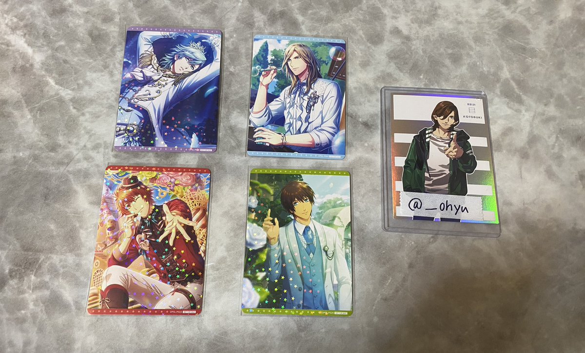 【交換】うたプリ シャニライ ビジュアルコレクションカードvol.2 ビジュコレ

【譲】 
SR 音也･真斗2･翔
Box特典PRカード 音也･セシル
ブロッコリー特典 藍･カミュ

【求】
SR嶺二＞各種特典嶺二

郵送希望

初回ツイフィ必読
検索からでもお気軽にお声がけ下さい